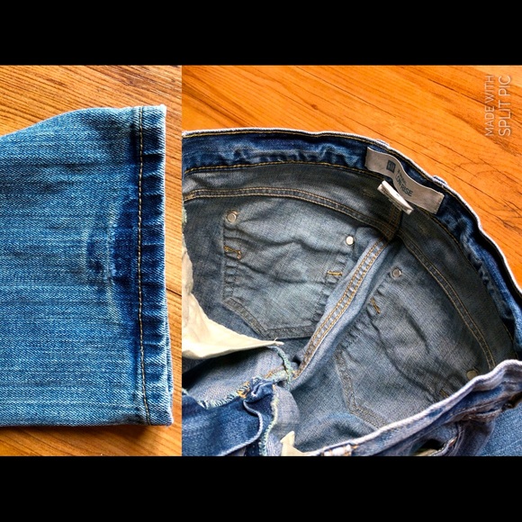 GAP Low Rise Jeans Distressed Blue Size 4A Women’s - Picture 5 of 13